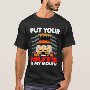 T-shirt Mets Tes Noix Dans Ma Bouche Vilain Pour Noël