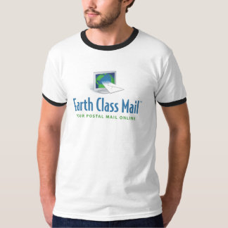 T-shirt Mettez à la terre le blanc de pièce en t de