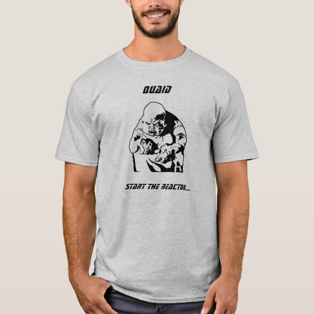 T-shirt Mettez en marche le réacteur (Devant)