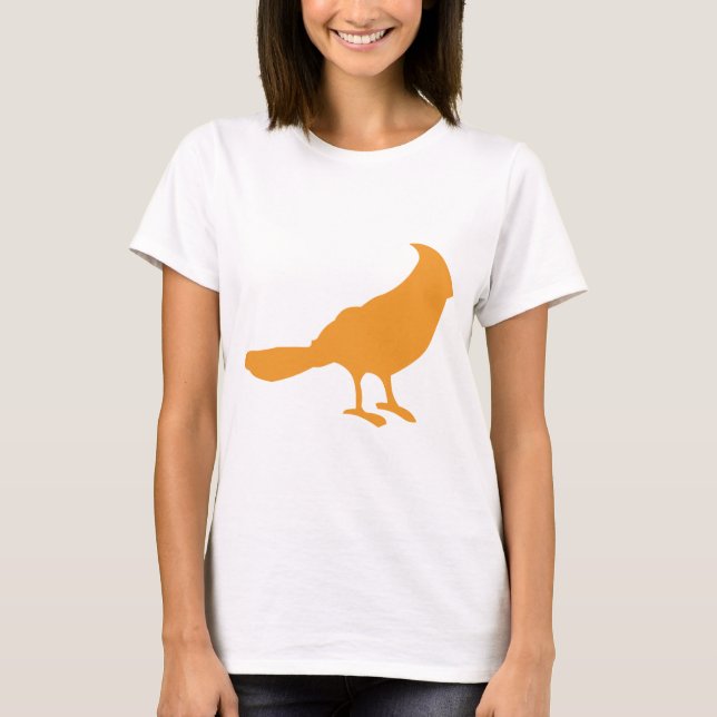 T-shirt Mettez un oiseau là-dessus (l'orange) (Devant)