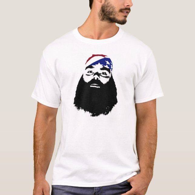 T-shirt Mettez une barbe là-dessus (Devant)