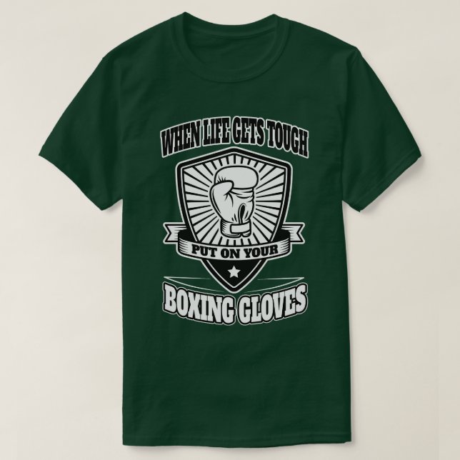 T-shirt Mettez vos gants de boxe (Design devant)