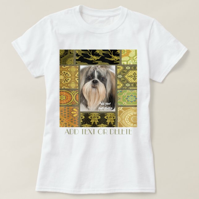 T-SHIRT METTEZ VOTRE PHOTO ICI… (Design devant)