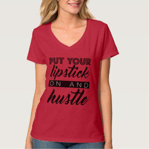 T-shirt Mettez votre rouge à lèvres dessus et