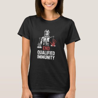 T-shirt Mettre fin à la réforme de la justice en matière d