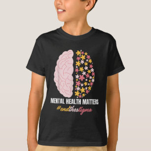 T-shirt Mettre Fin À La Stigma Santé Mentale S Sensibilisa