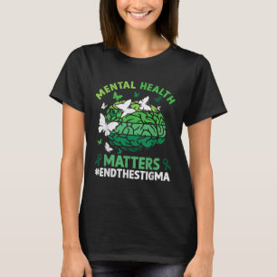 T-shirt Mettre fin à la stigmatisation santé mentale S sen