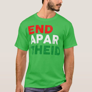 T-shirt Mettre fin à l'apartheid
