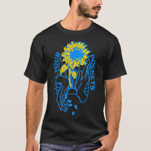 T-shirt Mettre les graines de tournesol dans vos poches Uk