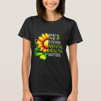 T-shirt Mettre Un Terme À La Stigmatisation Des Problèmes