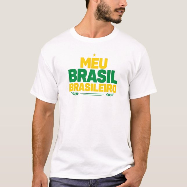 T-shirt Meu Brasil Brasileiro (Devant)