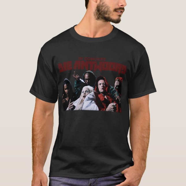 T-SHIRT MEURENT LA VISITE 2019 D'ANTWOORD (Devant)