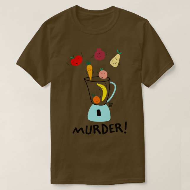 T-SHIRT MEURTRE (Design devant)