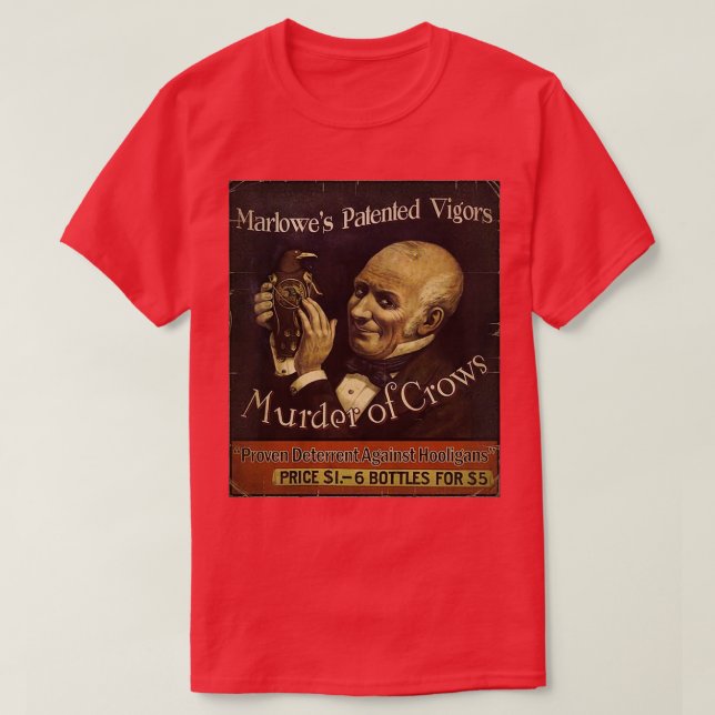 T-shirt Meurtre de corbeaux (Design devant)