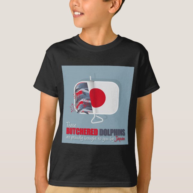 T-shirt Meurtre de dauphin (Devant)