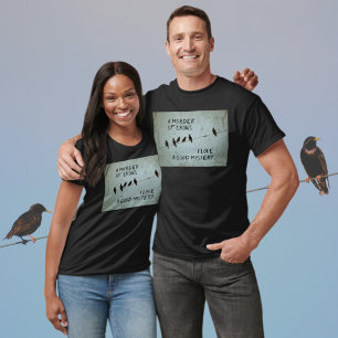 T-shirt Meurtre des corbeaux Silhouette Mystère Van