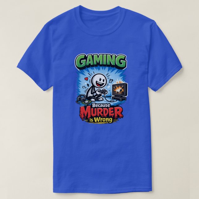 T-shirt Meurtre est mal 2 (Design devant)