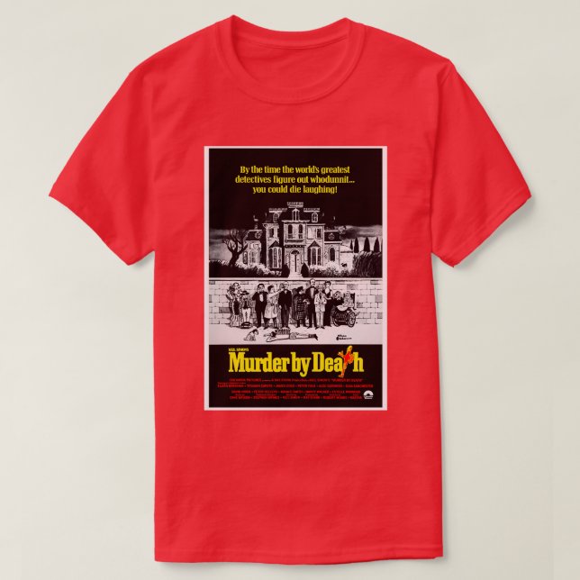 T-shirt Meurtre par mort 1976 (Design devant)