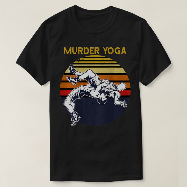 T-shirt Meurtre Yoga (Design devant)