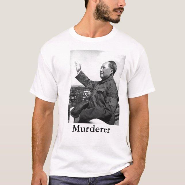 T-shirt Meurtrier de Mao Zedong (Devant)