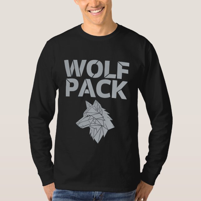 T-SHIRT MEUTE DE LOUPS (Devant)