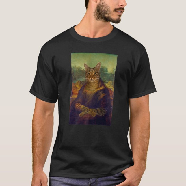 T-shirt Mewing Lisa Funny Chat Chat T Chat (Devant)