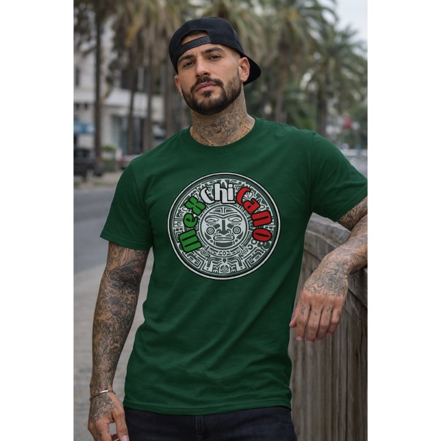 T-Shirt MexChicano Aztèque (Créateur téléchargé)