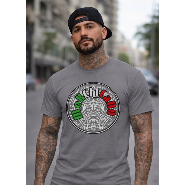 T-shirt MexChicano Aztèque (MexChicano Aztec T-Shirt)