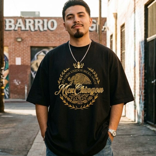 T-shirt Mexchingon Orgullo Mexicano (Mexchingon Orgullo Mexicano T-shirt)