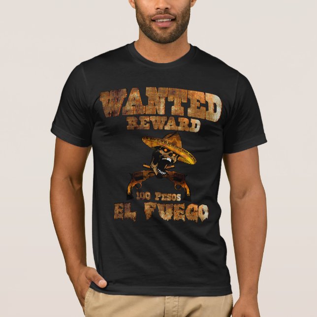 T-shirt mexicain de bandit (Devant)