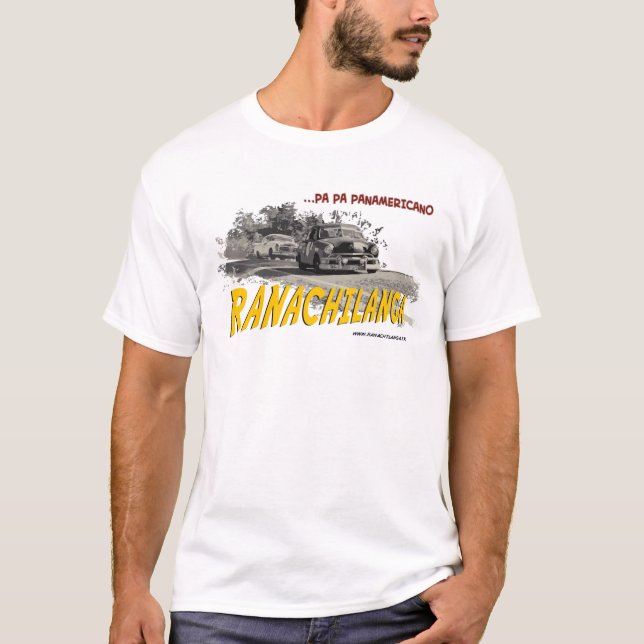 T-shirt mexicain de course de La par Ranachilanga (Devant)