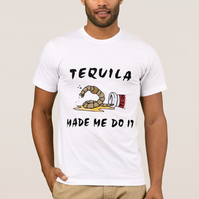 T-shirt mexicain drôle de tequila (Devant)