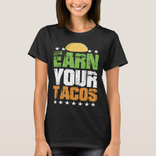 T-shirt Mexicain Gagnez De La Nourriture Votre Tacos Flirt