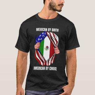 T-shirt Mexicain Par Naissance Américain Par Choix Pour Ju