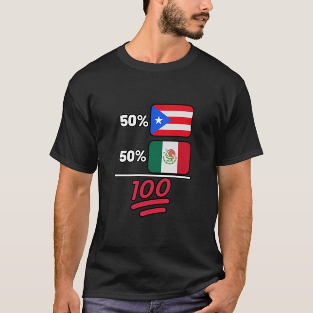 T-shirt Mexicain Plus Porto-Rico (Devant)