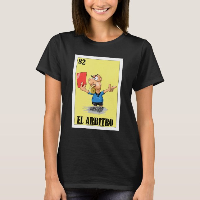 T-shirt Mexicain pour arbitres El Arbitro (Devant)