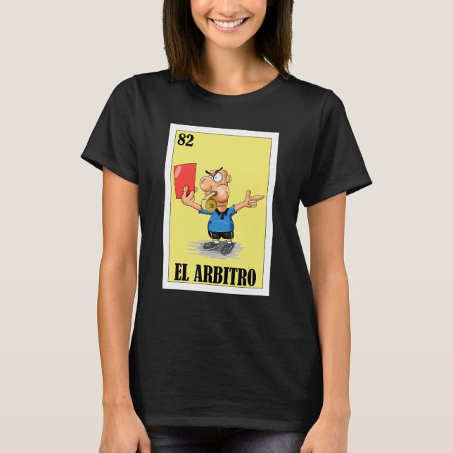 T-shirt Mexicain pour arbitres El Arbitro (Devant)