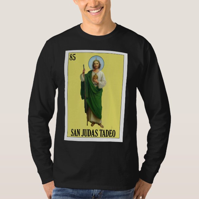 T-shirt Mexicain pour chrétiens San Judas Tadeo (Devant)