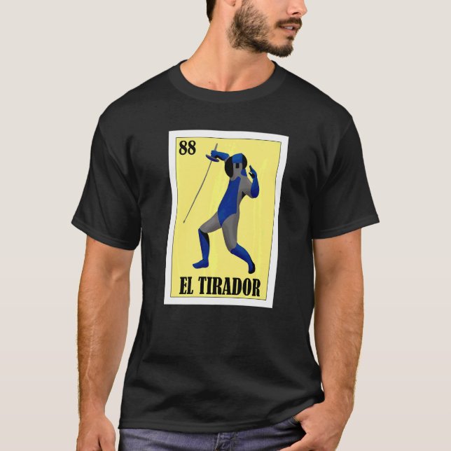 T-shirt Mexicain pour Esgrima El Tirador (Devant)