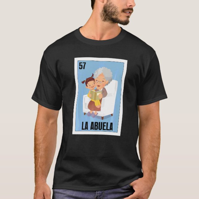 T-shirt Mexicain pour grand-mère La Abuela (Devant)