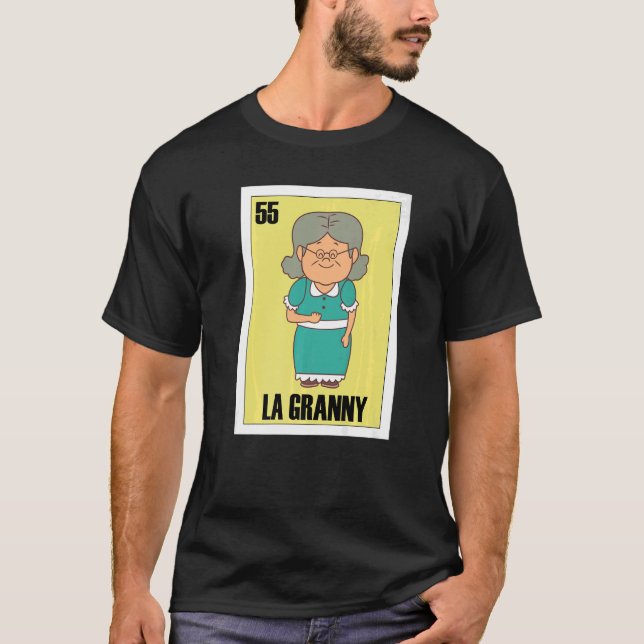 T-shirt Mexicain pour Grandma La Granny (Devant)