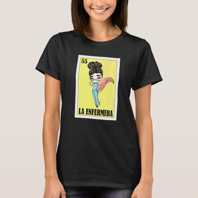 T-shirt Mexicain pour Hispanas  La Chingona (Devant)