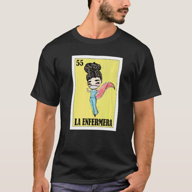 T-shirt Mexicain pour Hispanas La Chingona (Devant)