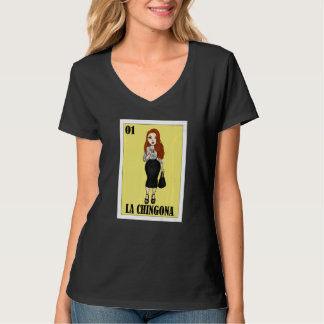 T-shirt Mexicain pour Hispanas La Chingona 1