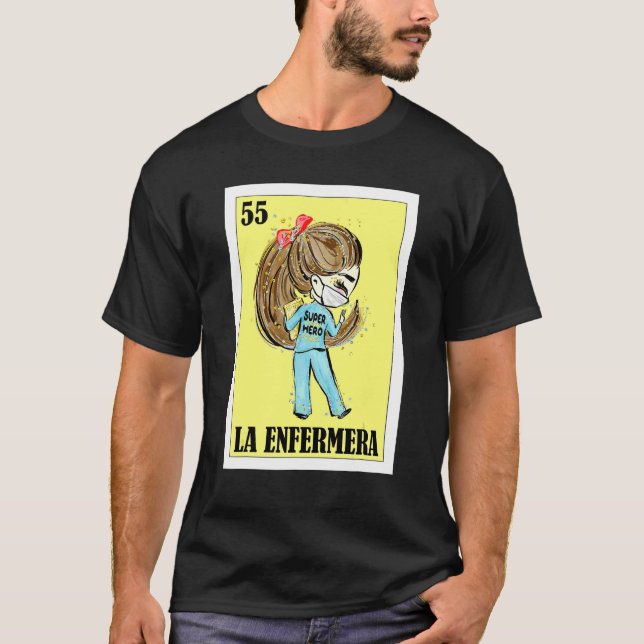 T-shirt Mexicain pour Hispanas  La Chingona 7 (Devant)