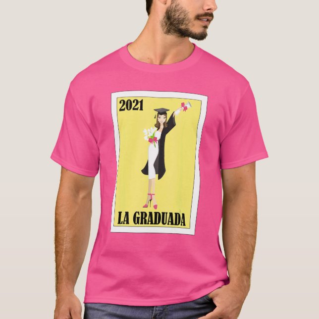 T-shirt Mexicain pour la Graduada 2021 2 (Devant)
