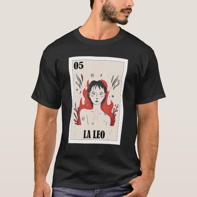 T-shirt Mexicain pour Leo  La Leo (Devant)