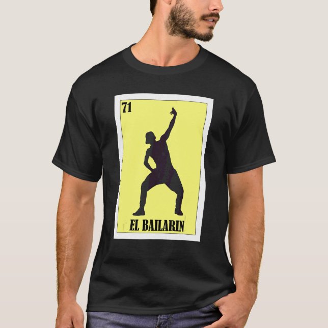 T-shirt Mexicain pour les danseurs  El Bailarin (Devant)