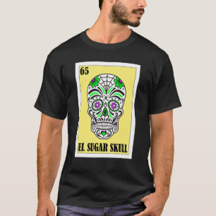 T-shirt Mexicain pour les fêtes  El Sugar Skull 4