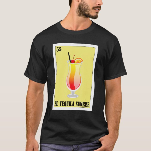 T-shirt Mexicain pour les Parties El Tequila (Devant)